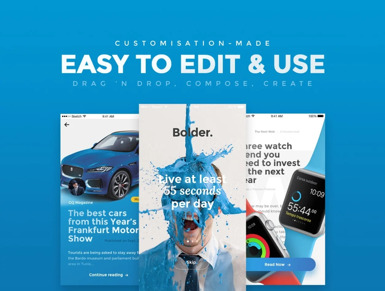 Bolder UI Kit 2