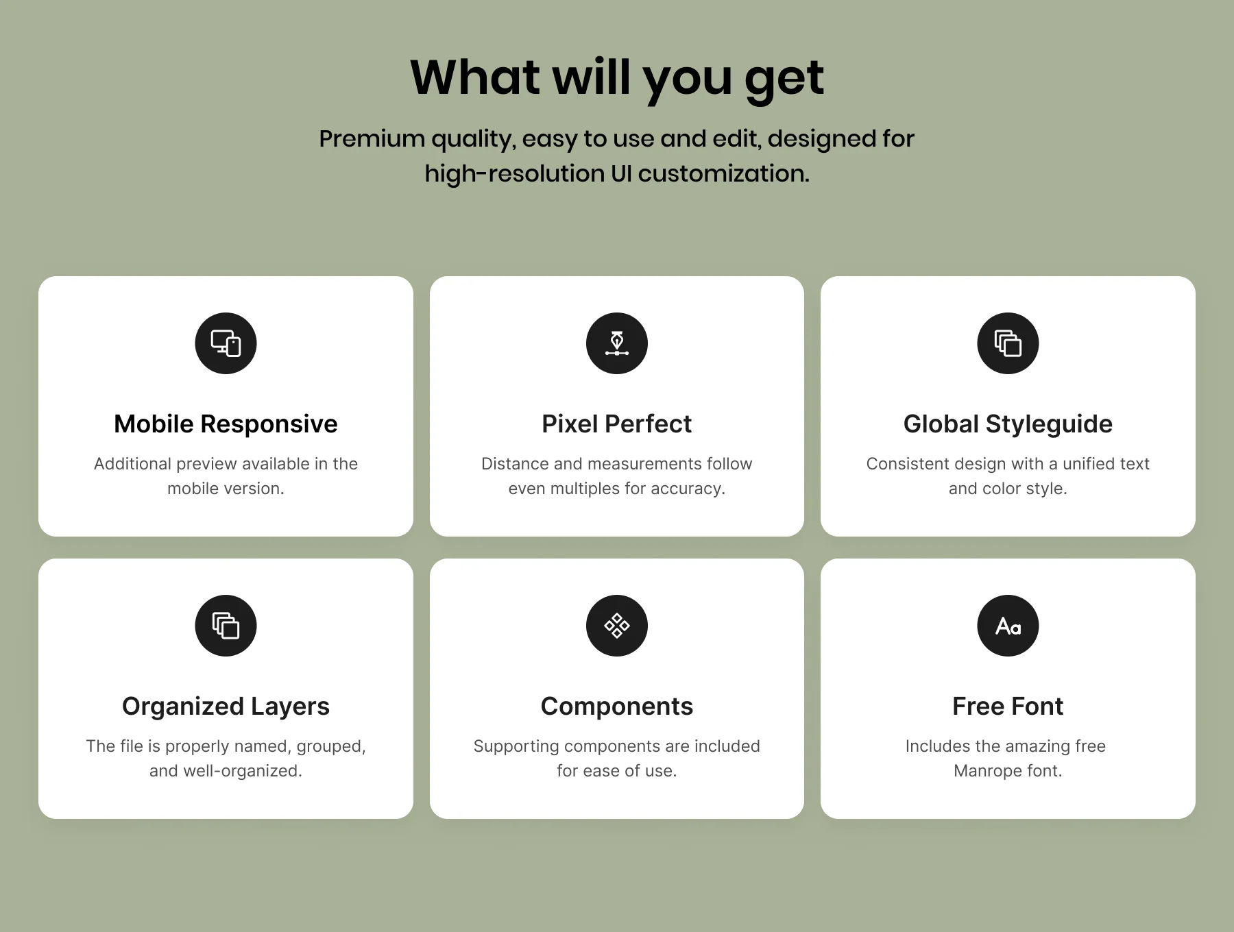 BoldPixel Agency Website UI Kit 2
