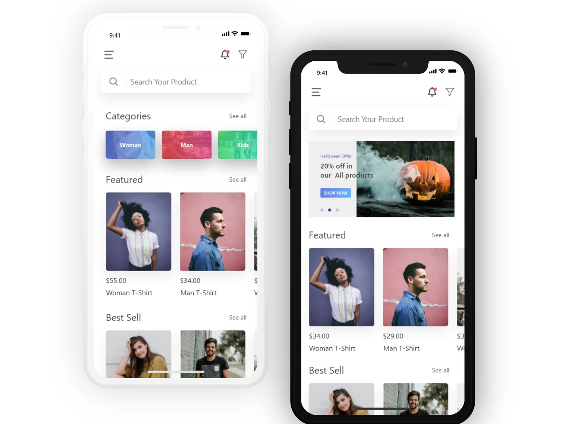 Bolt - Ecommerce ISO App Ui kit 2