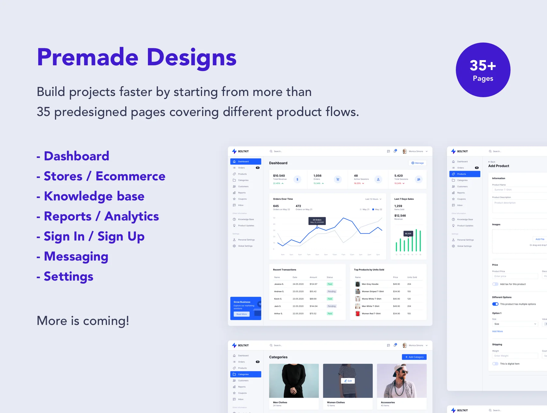 Bolt UI Kit & Design Library 3