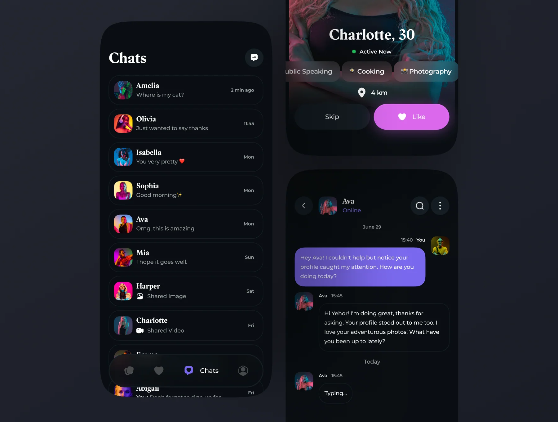 Bonding - Group Dating App UI Kit 3