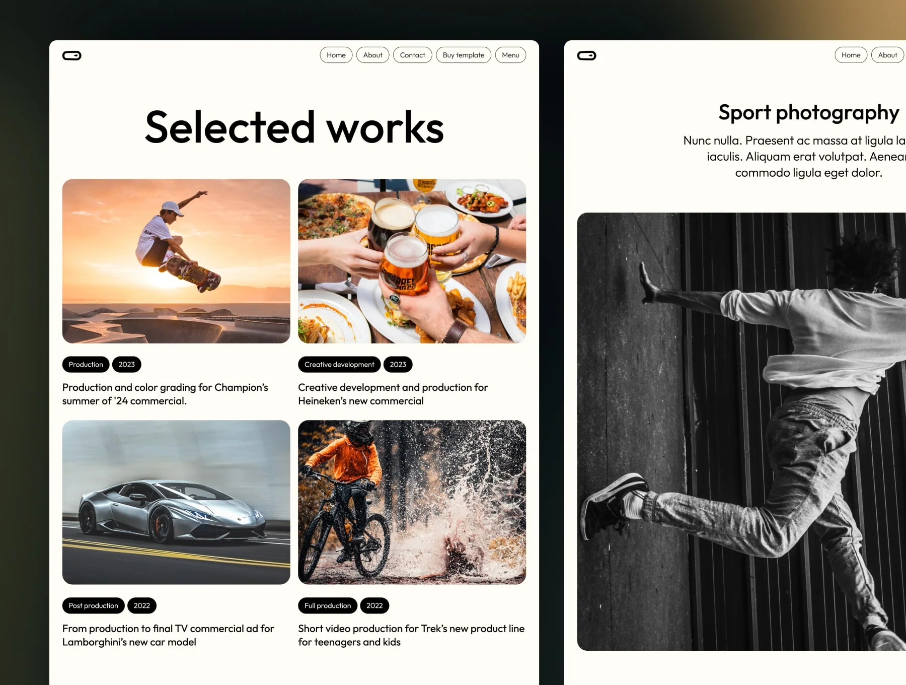 Bonnie - Framer Agency Template 3