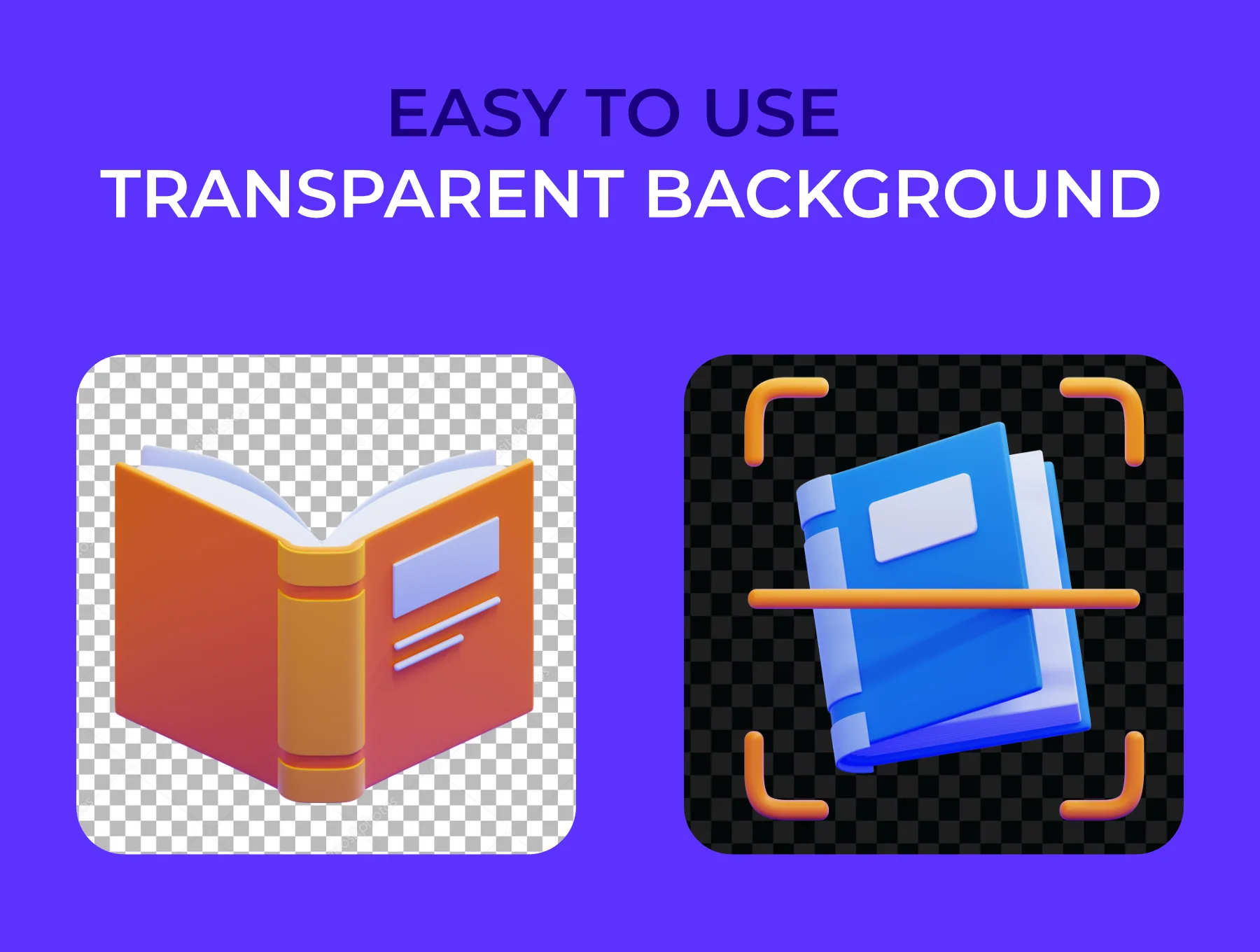 Book & Library 3D Icons Packs 5