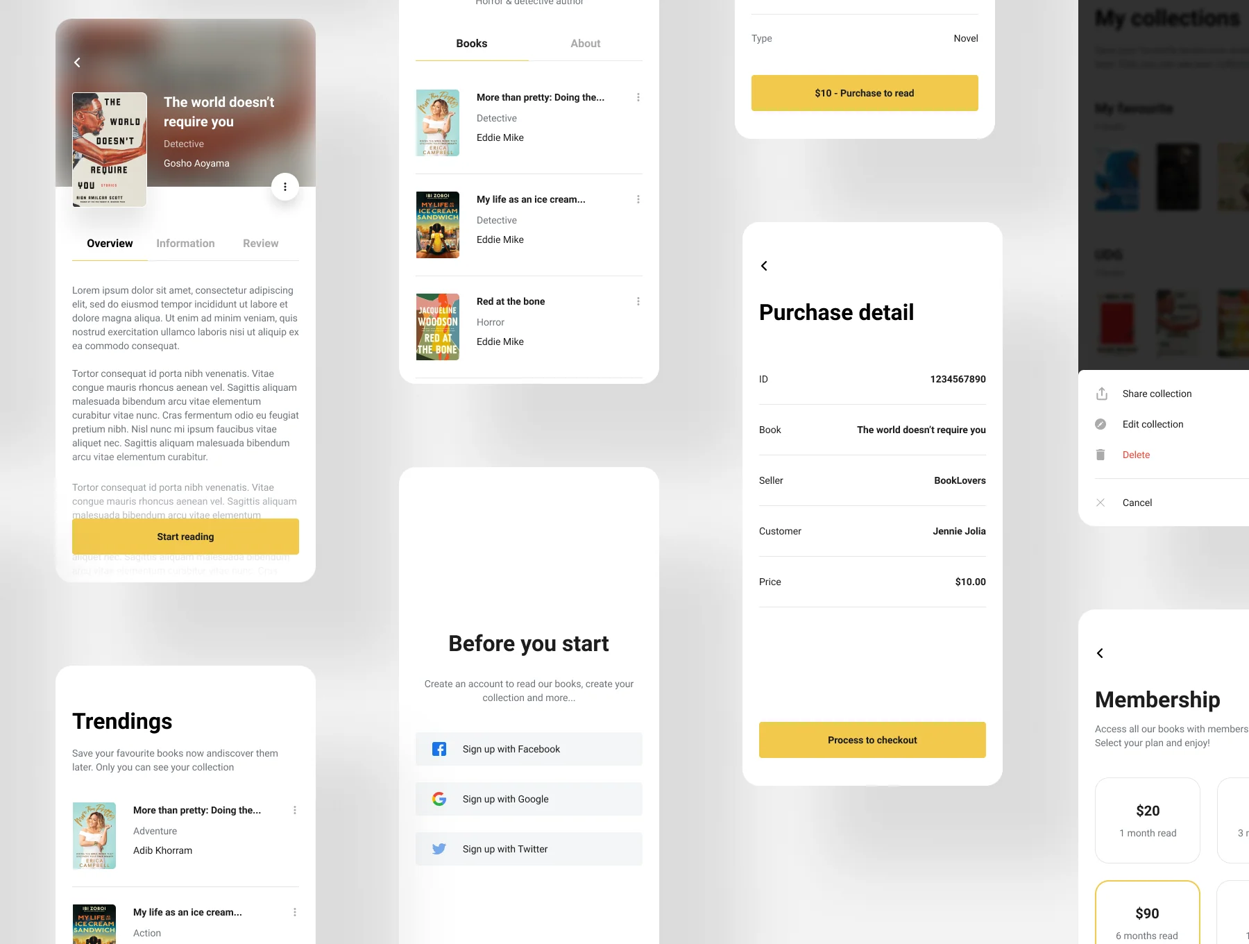 Book Lover - Reading book online application 10