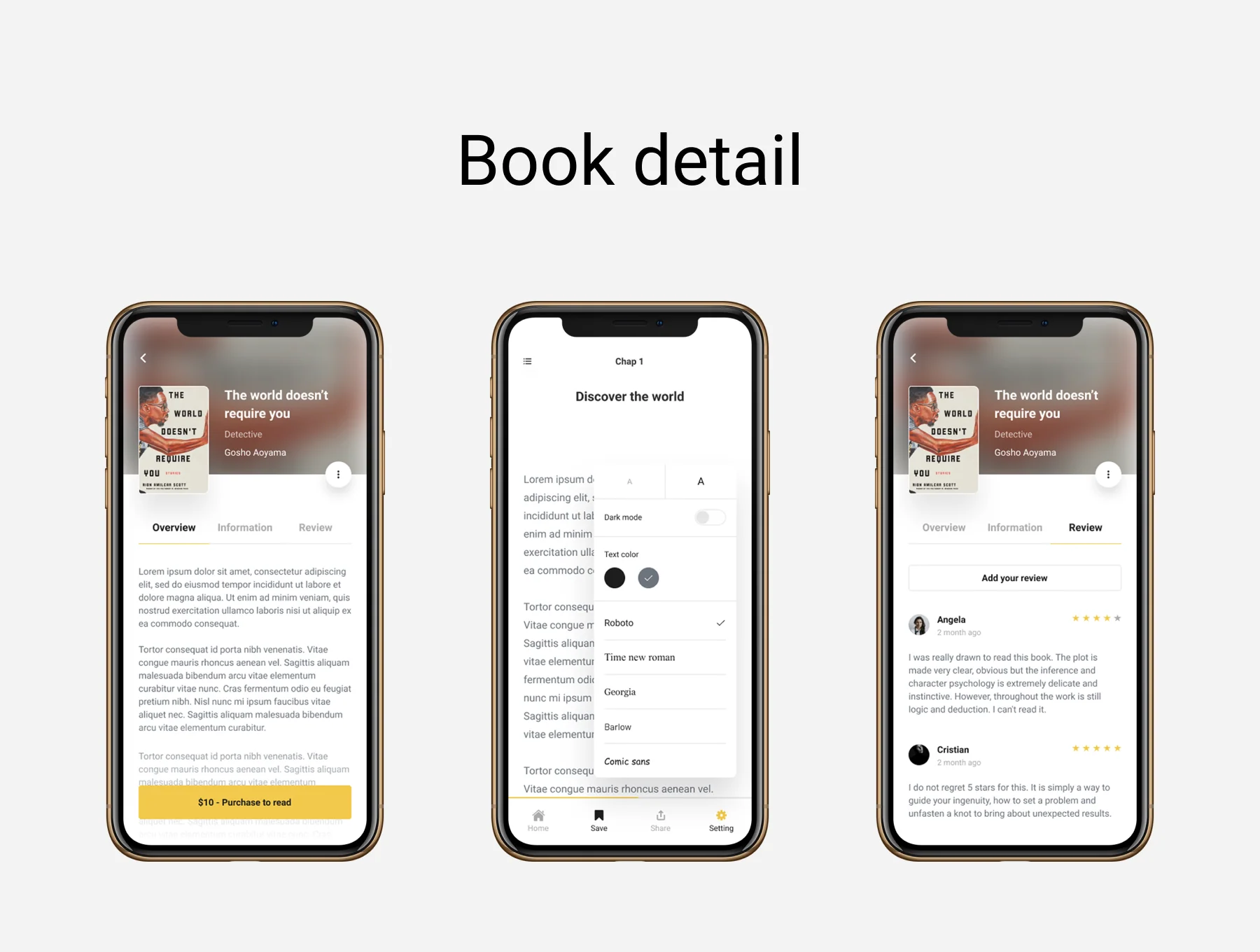 Book Lover - Reading book online application 5