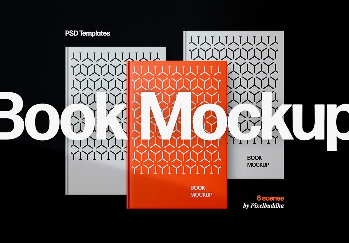 Book Mockup Scenes