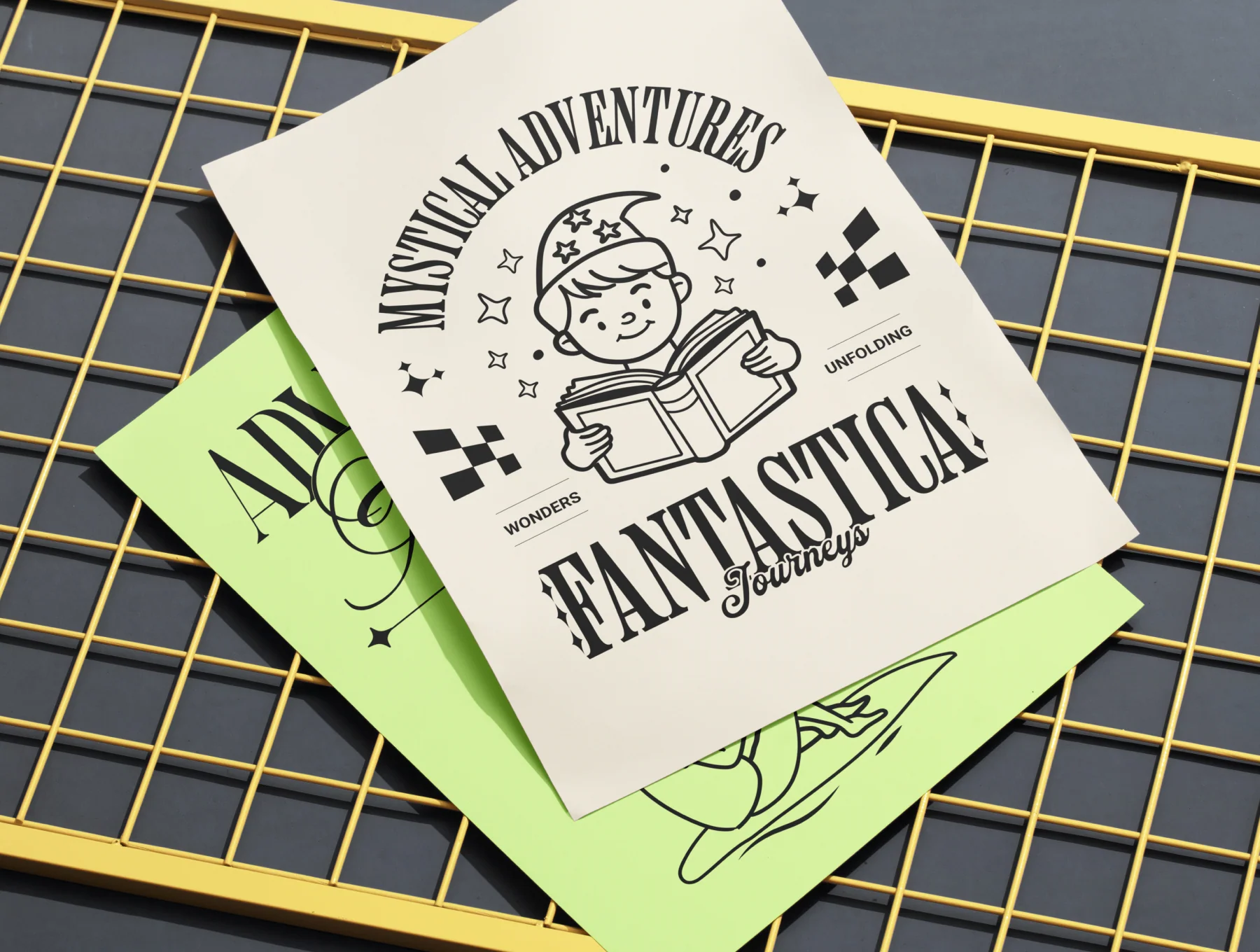 Book Reading Doodle Icons 5