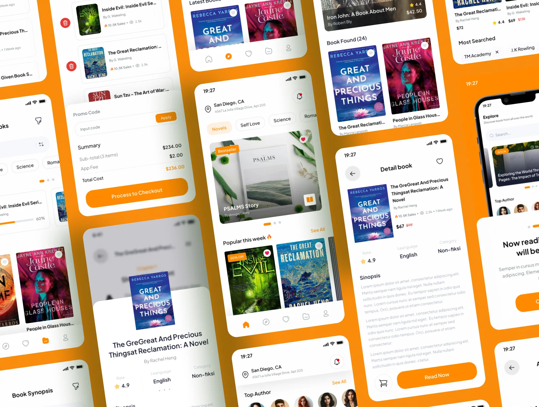 BookBazaar - Book Store Mobile App UI Kits 5