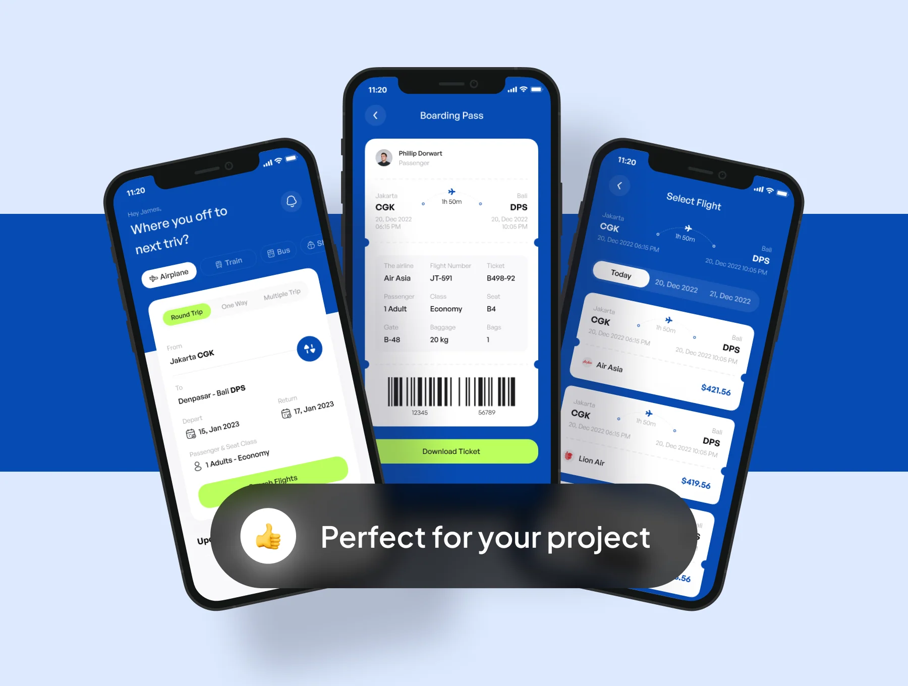 BookFlex - Flight Booking Apps UI Kit 5