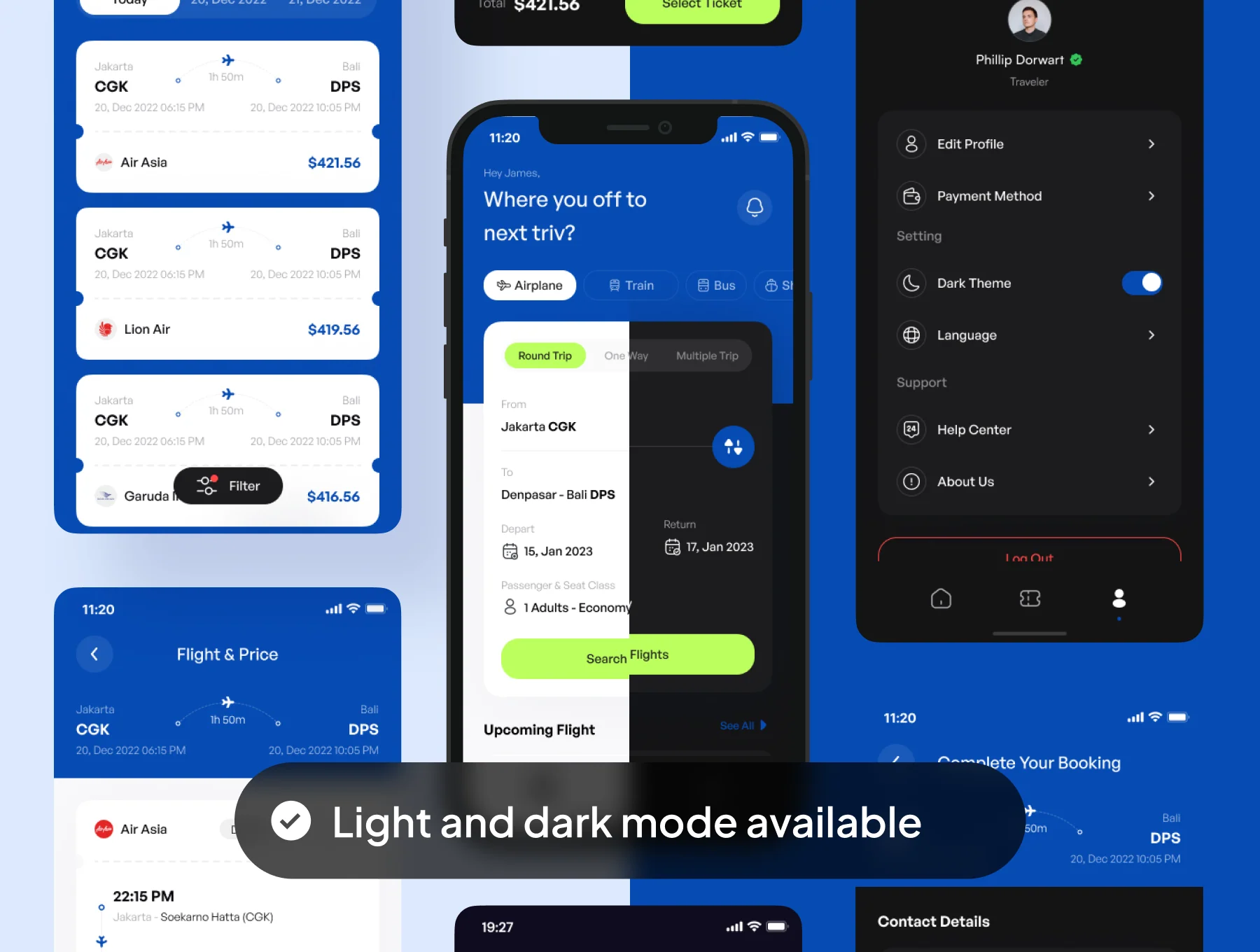 BookFlex - Flight Booking Apps UI Kit 7