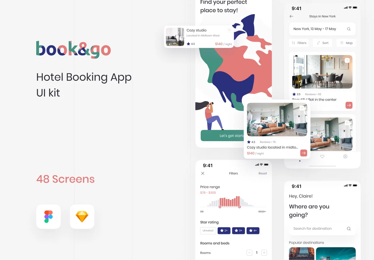 book&go UI kit