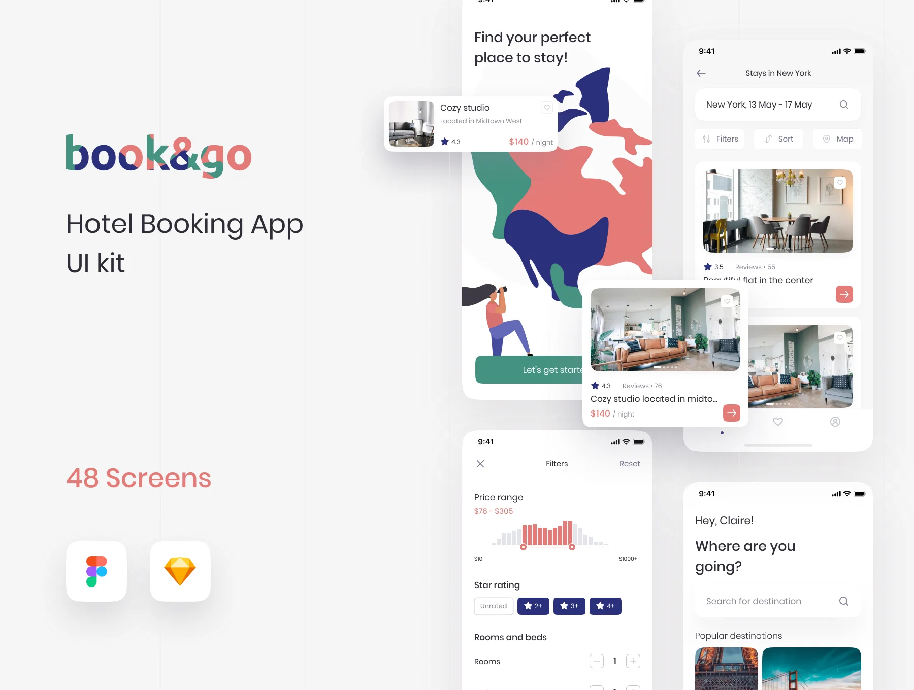book&go UI kit