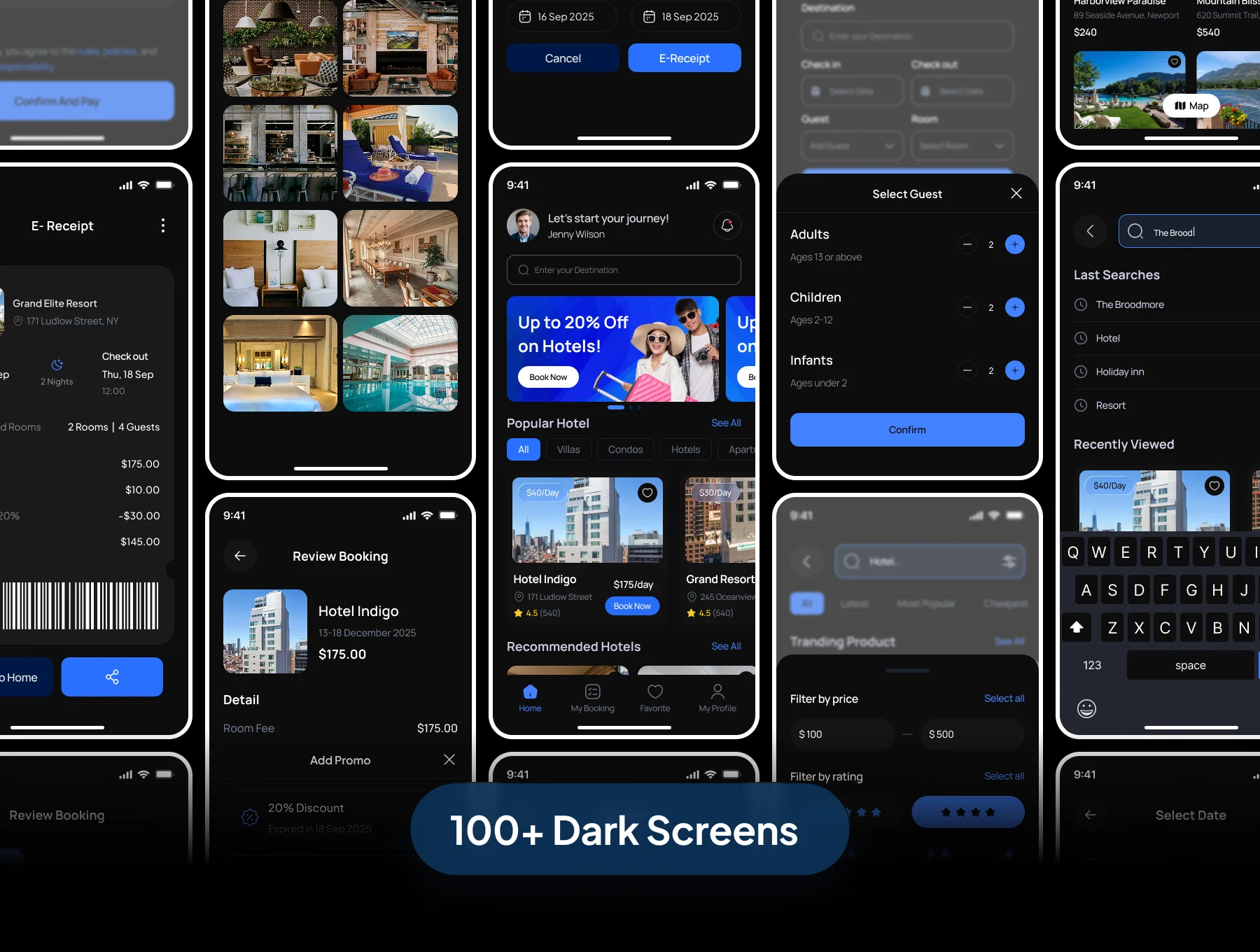 Bookify Hotel Booking Mobile App Ui Kit 3
