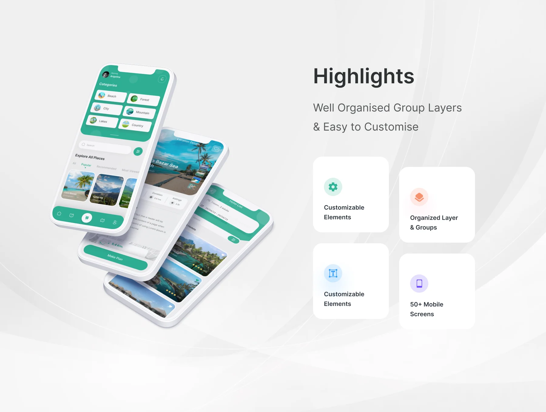 Booking App UI Kit 5