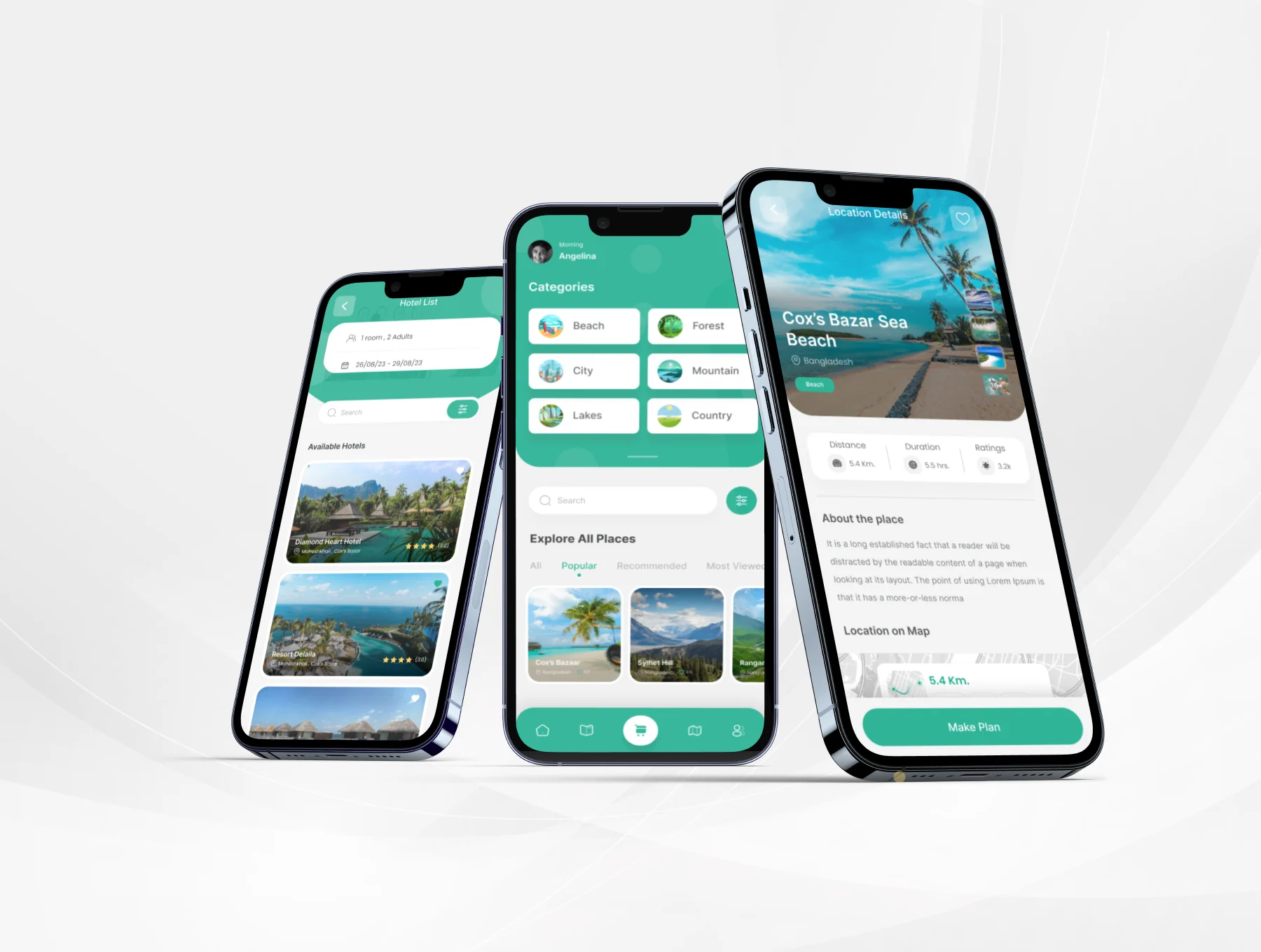 Booking App UI Kit 6