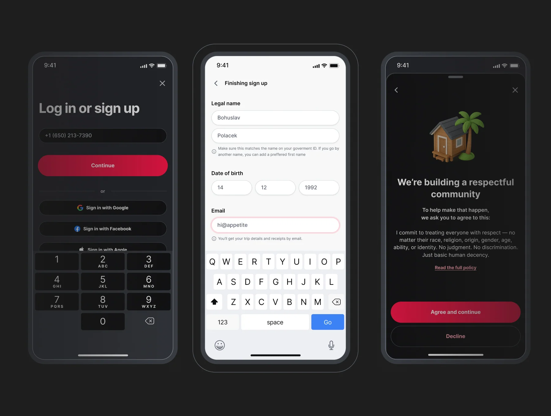Booking Pack for Mobile App Design 4