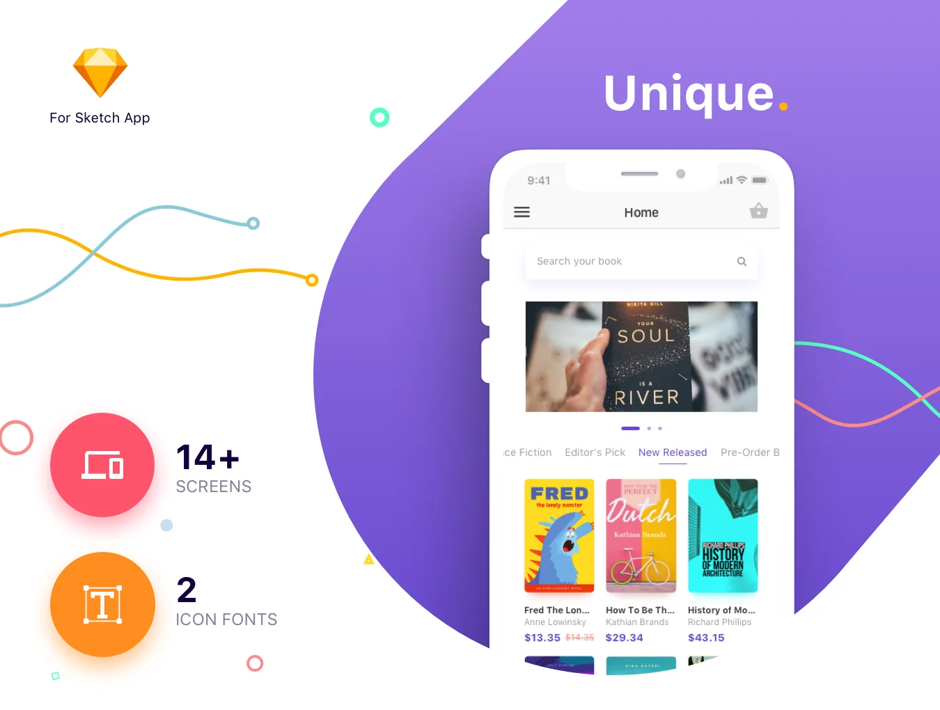 Bookly iOS UI Kit 3