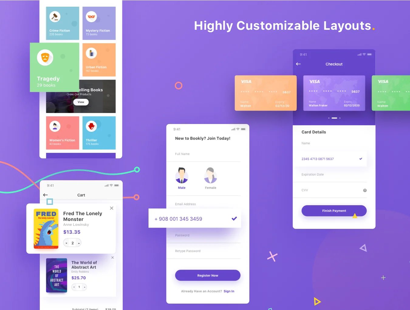 Bookly iOS UI Kit 4