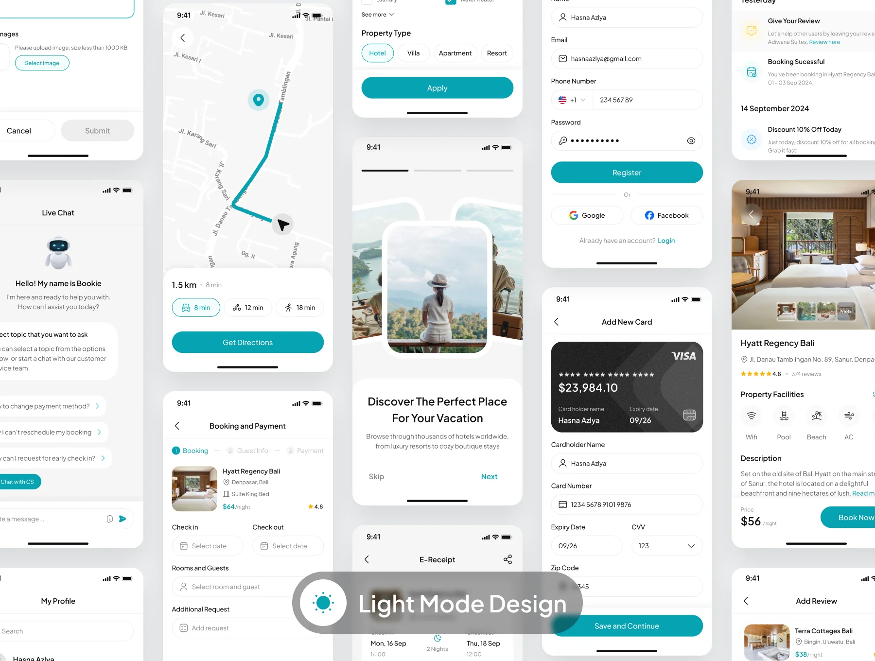 Bookme - Hotel Booking App UI Kit 5