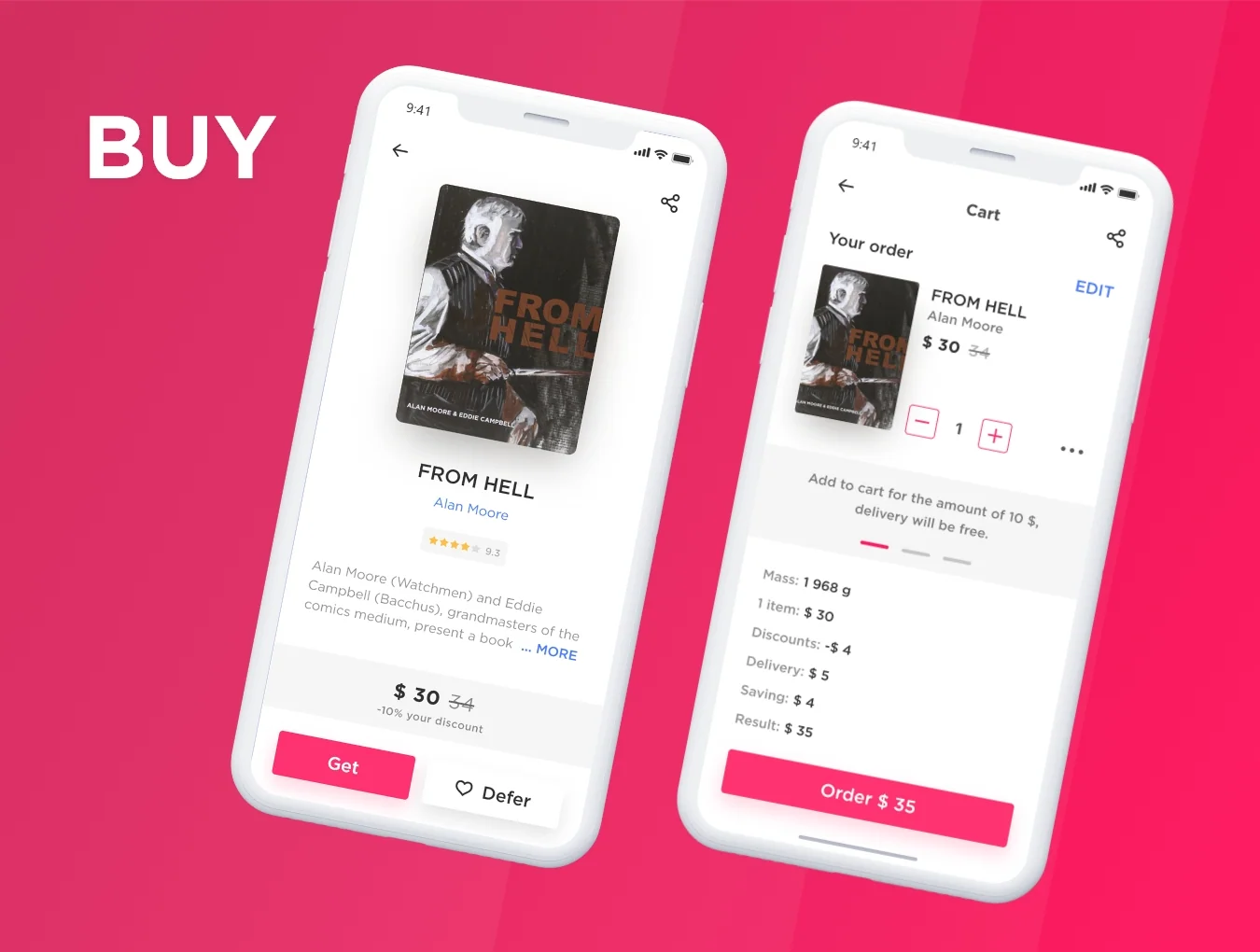 Bookstore UI Kit 2