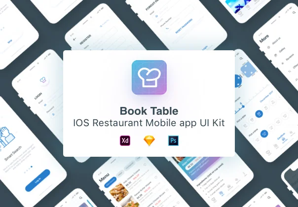 BookTable App UI Kit