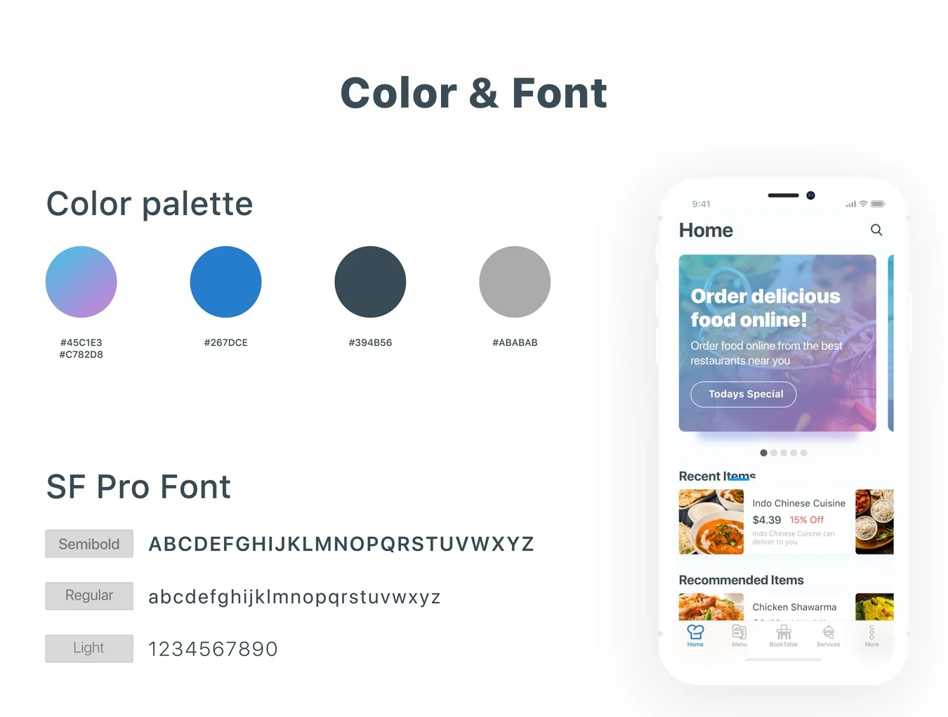 BookTable App UI Kit 3