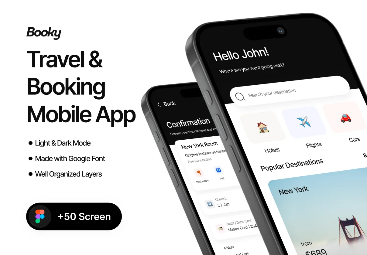 Booky - Travel & Booking App