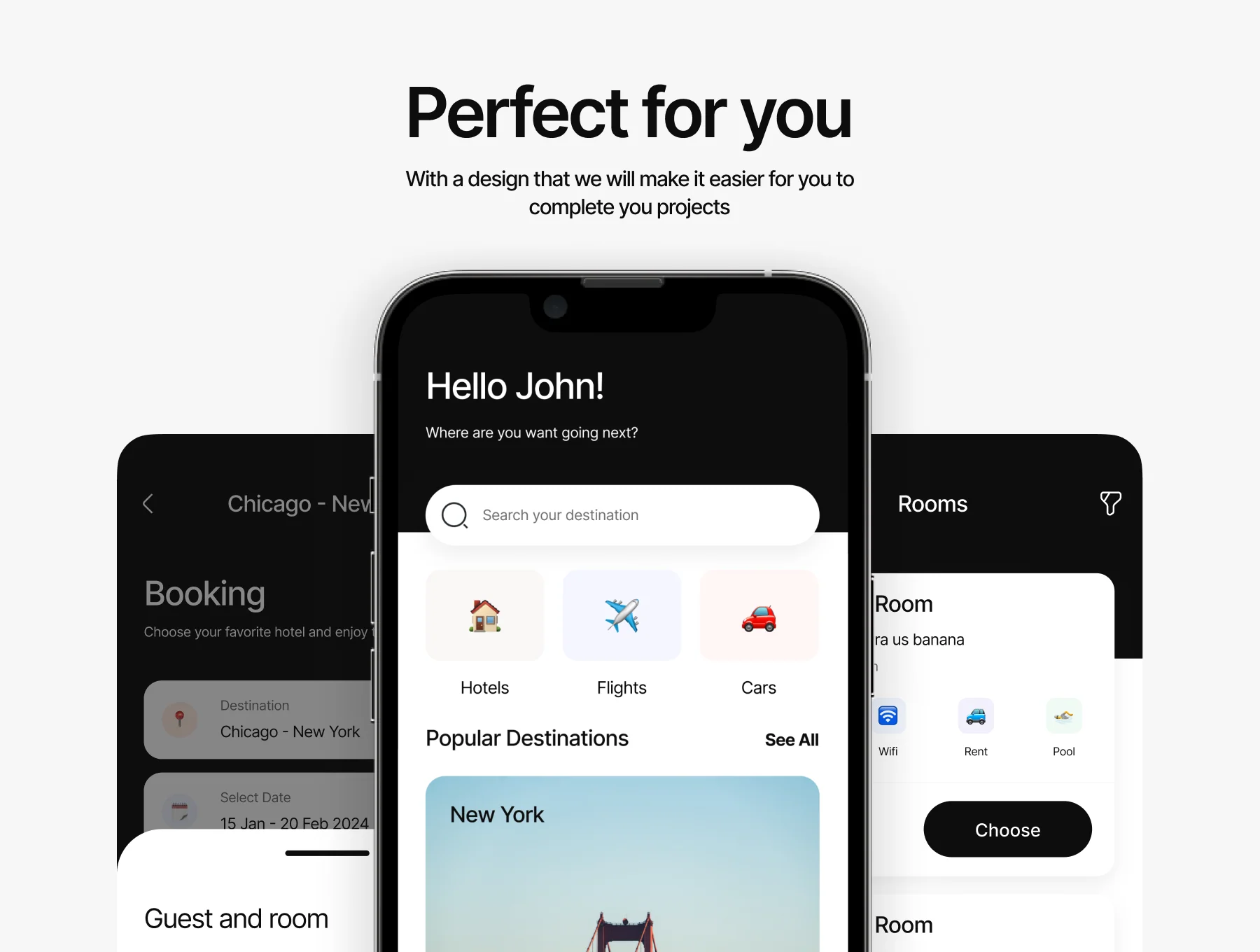 Booky - Travel & Booking App 3