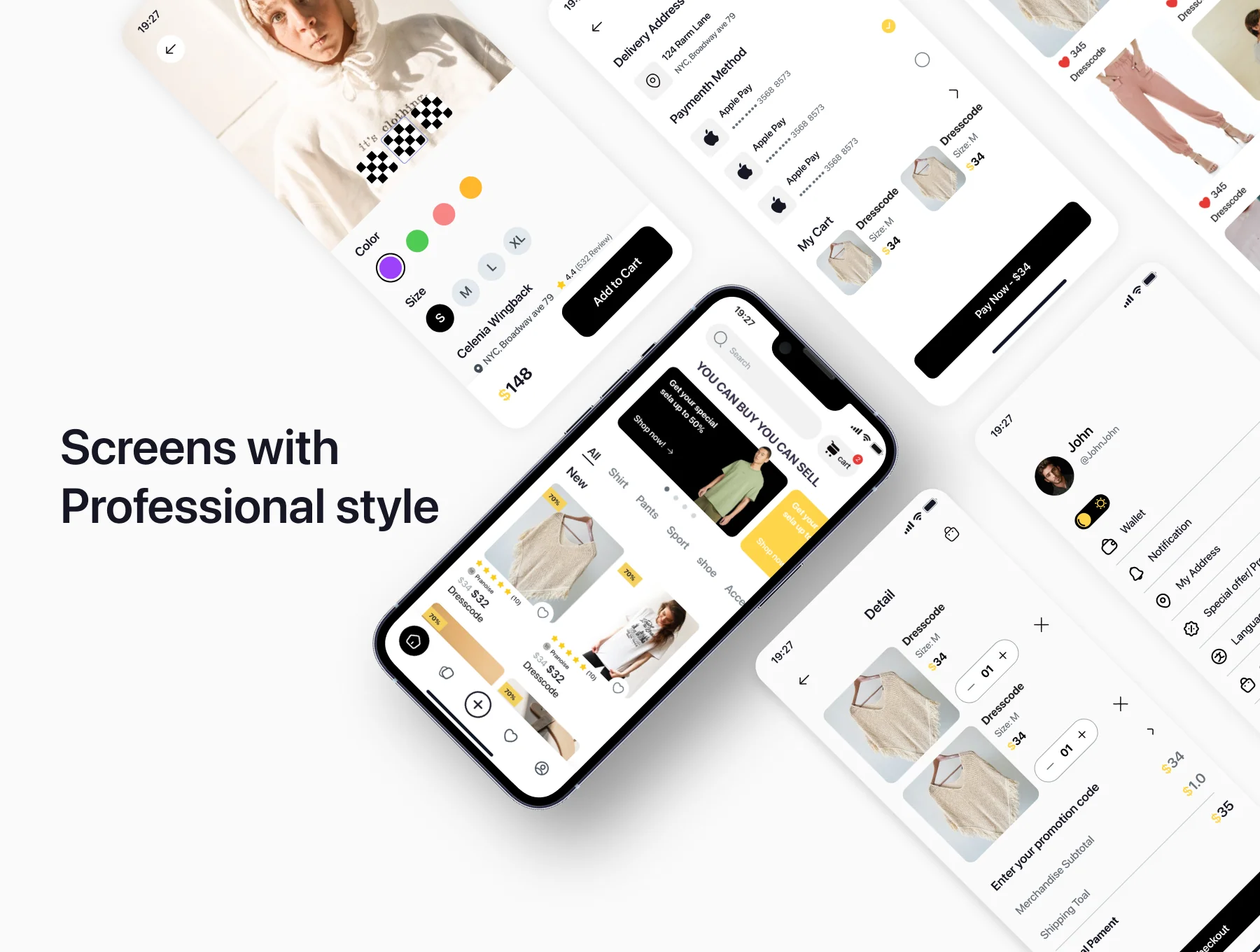 Booshop-clothes shop Ui kit 4