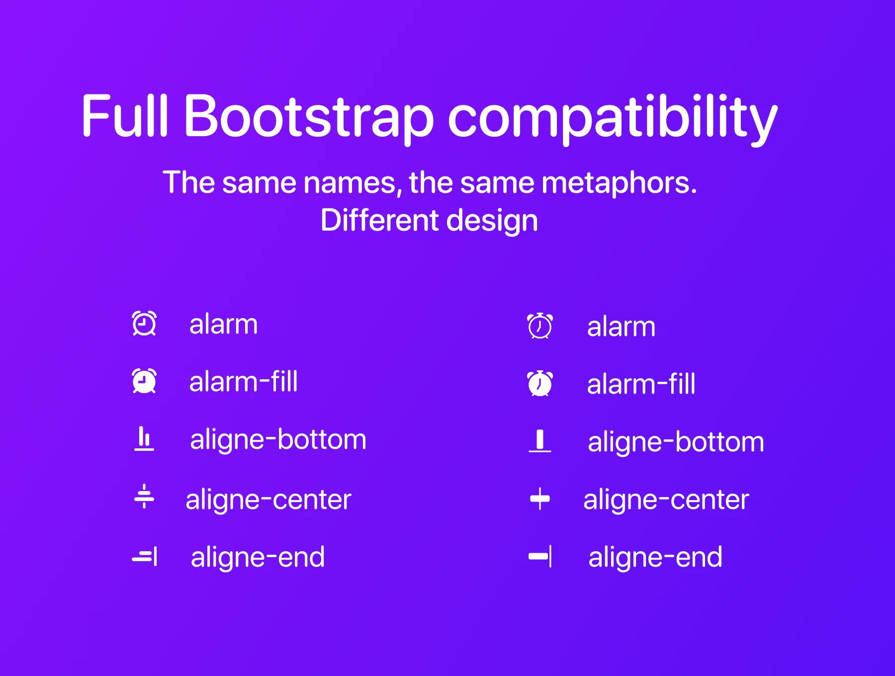 Bootsy Icons - Bootstrap Icon Set 5