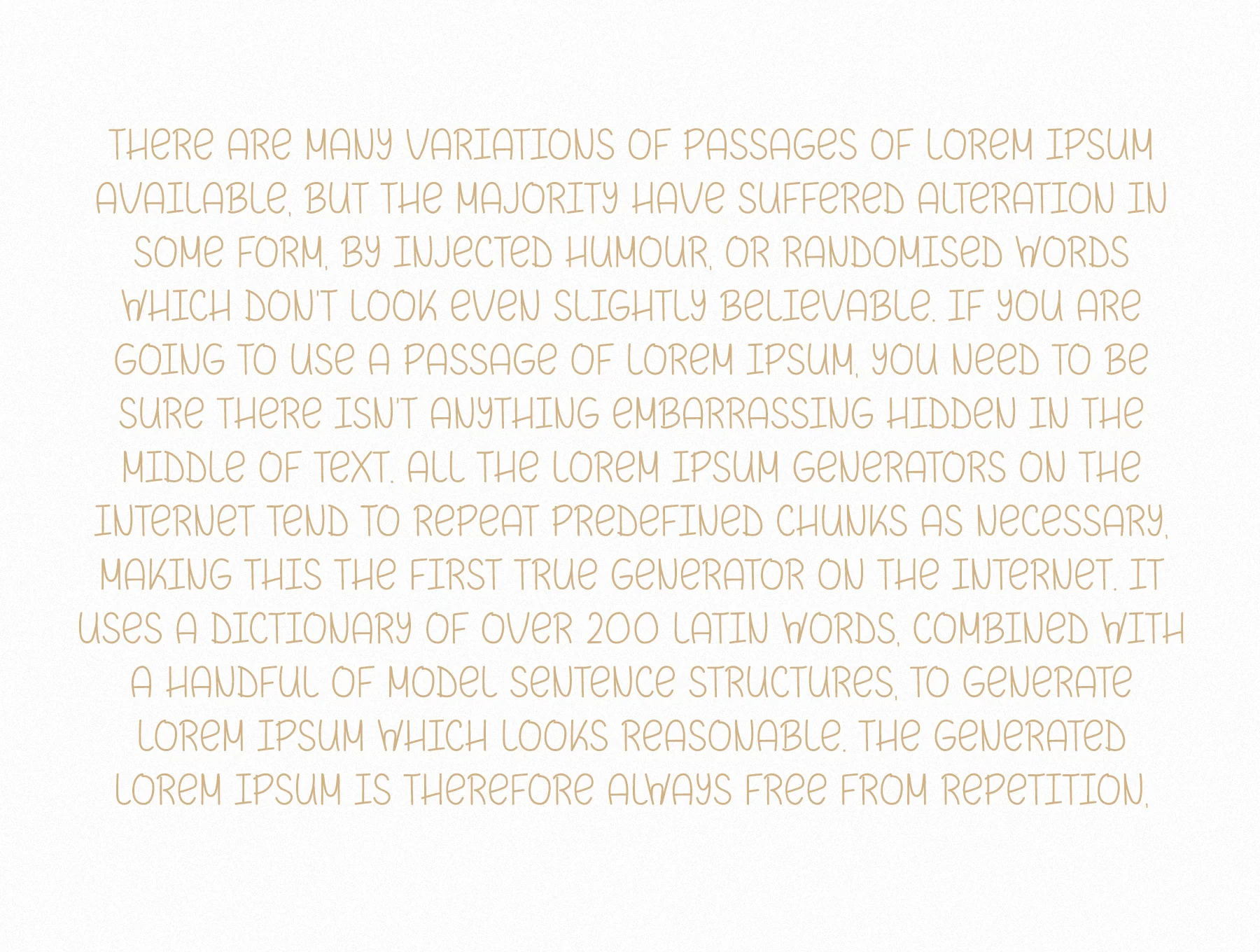 Boran Handmade Font 7