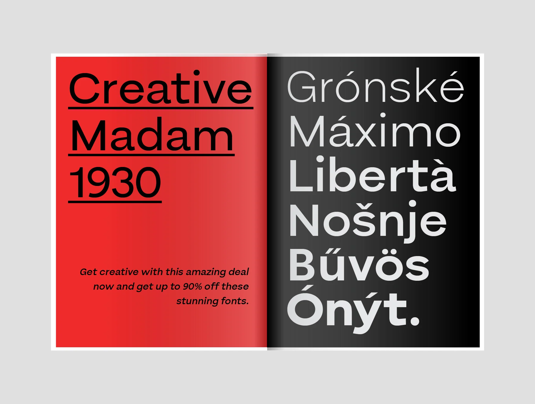 Bornia Sans Modern Minimal 3