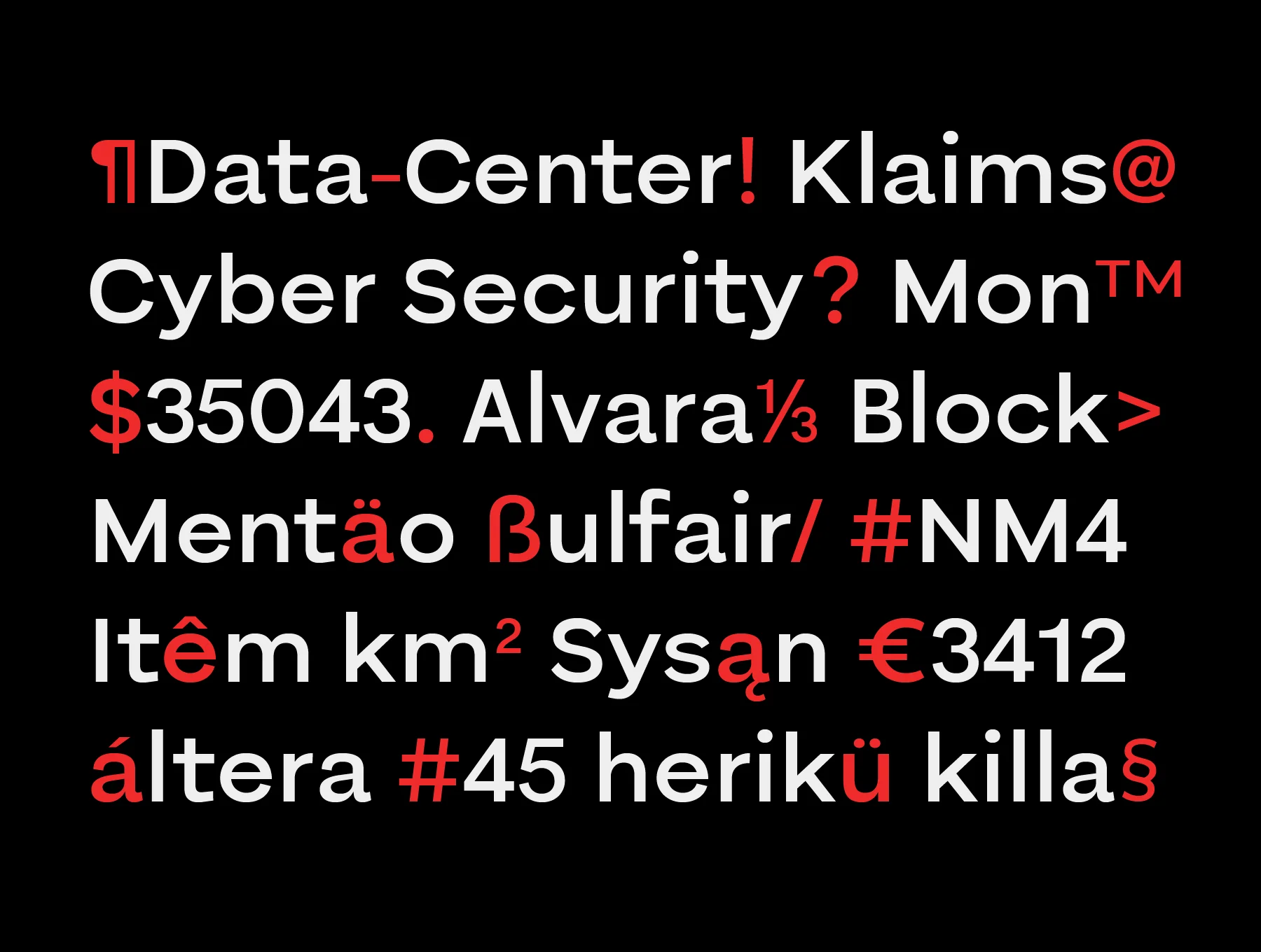 Bornia Sans Modern Minimal 7