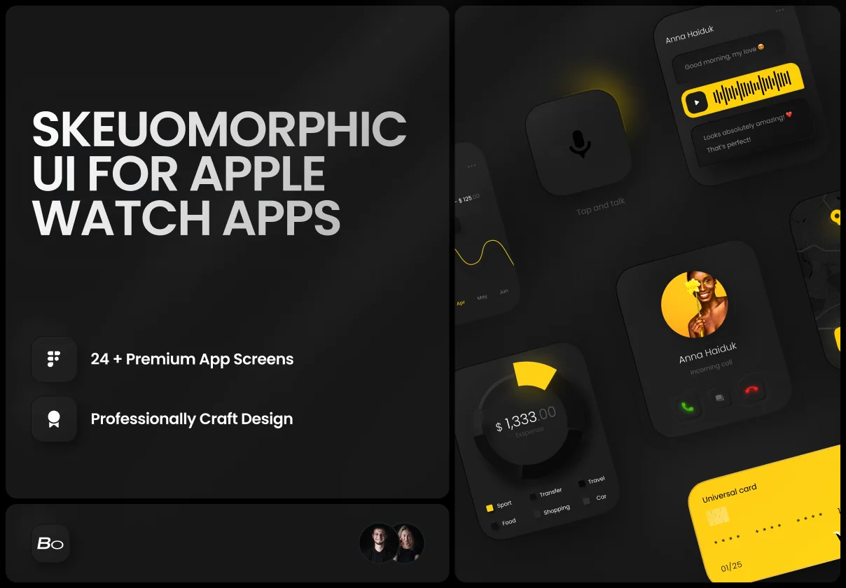Boro Ui For Apple Watch App UI Kit