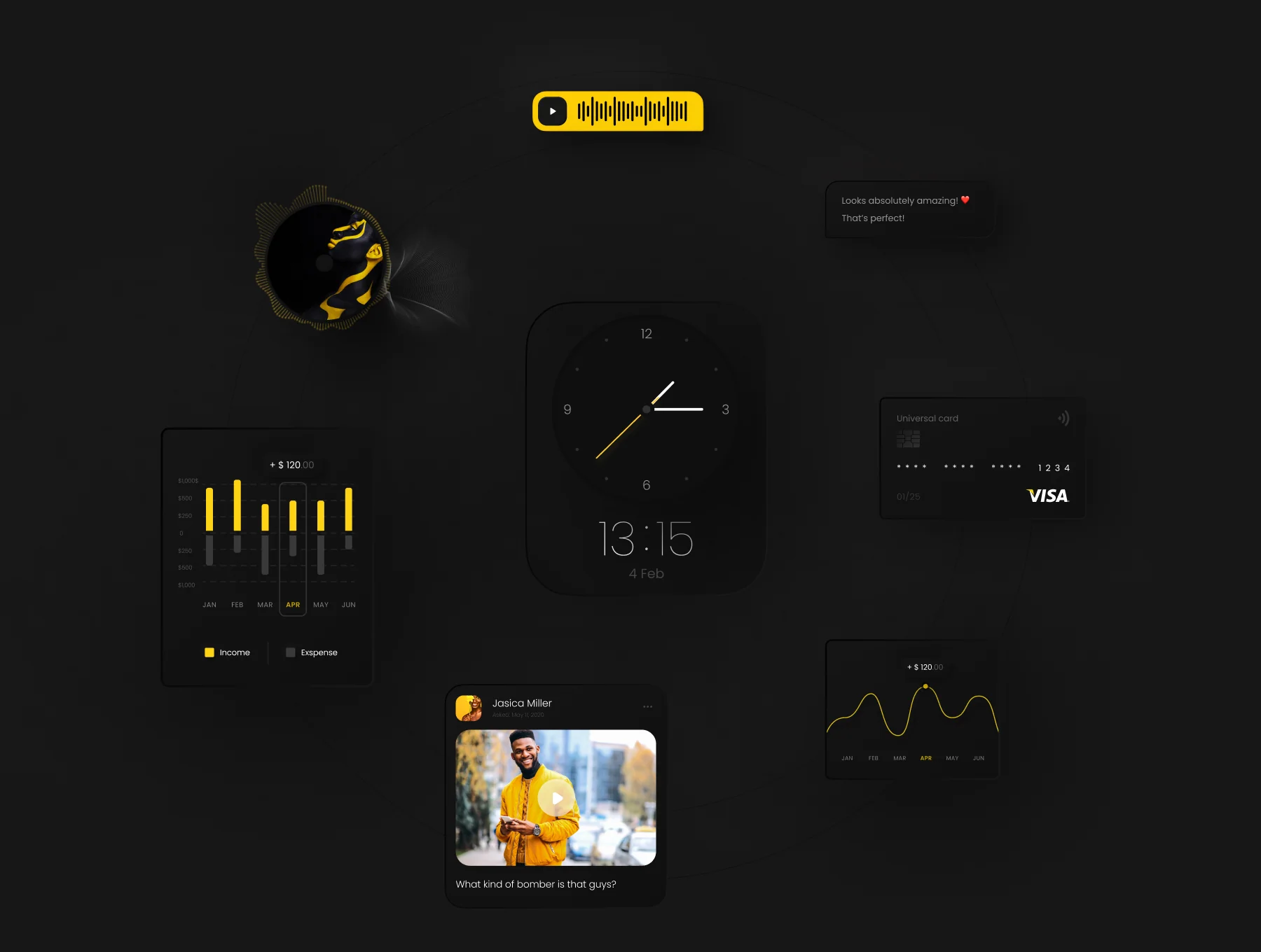 Boro Ui For Apple Watch  App UI Kit 5