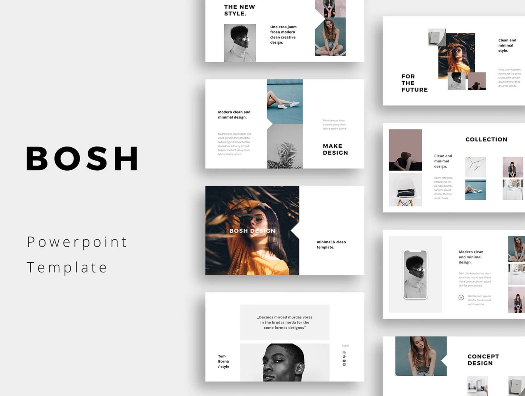 BOSH - Powerpoint Template