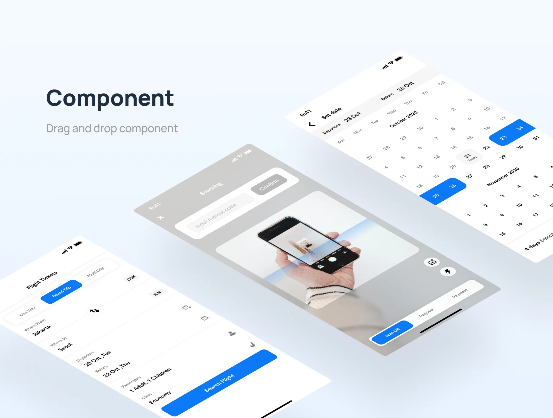 Boss E-wallet ui kits 6