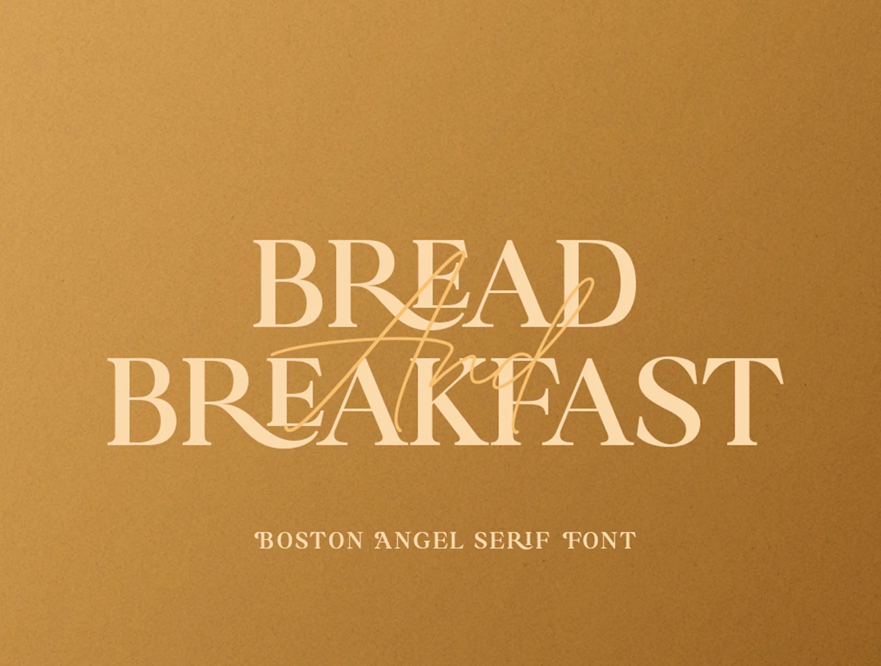Boston Angel Font 2