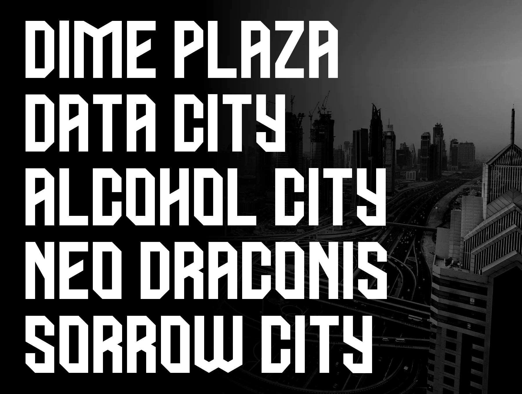 Boston - Dispaly Typeface 5