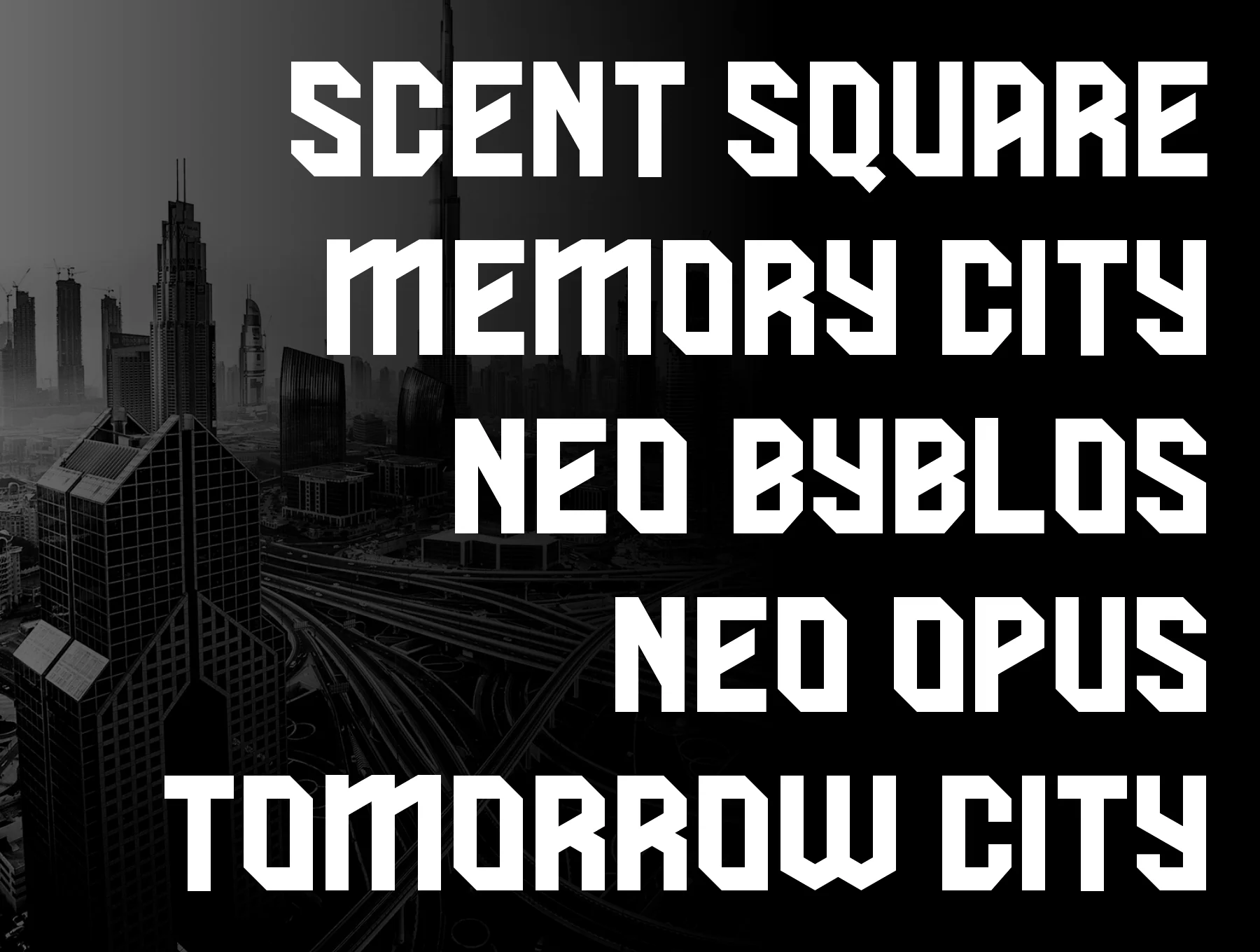 Boston - Dispaly Typeface 6