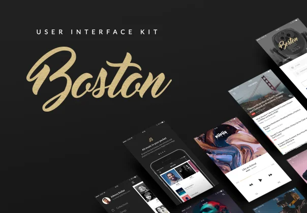 Boston Mobile UI Kit