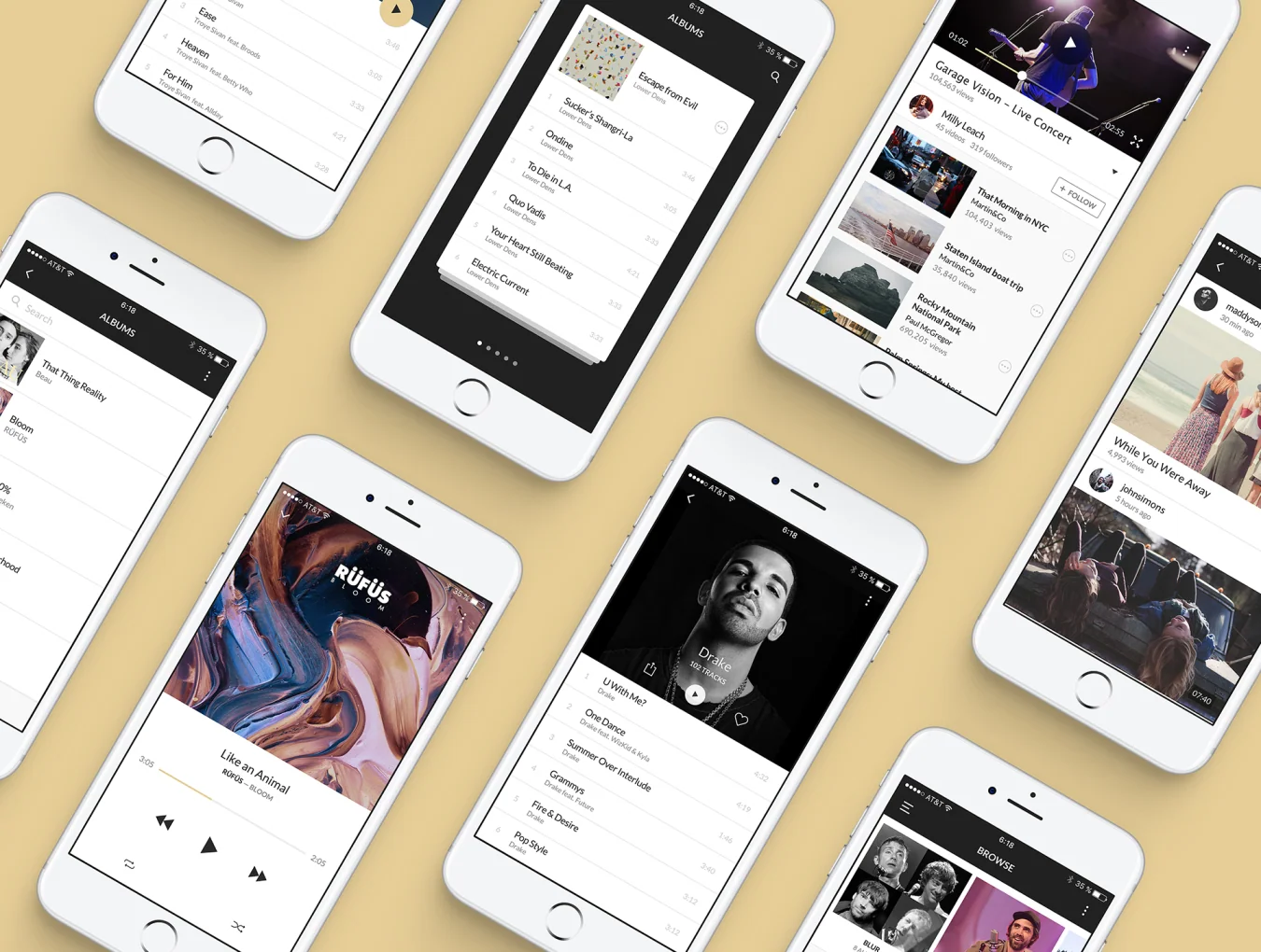 Boston Mobile UI Kit 2