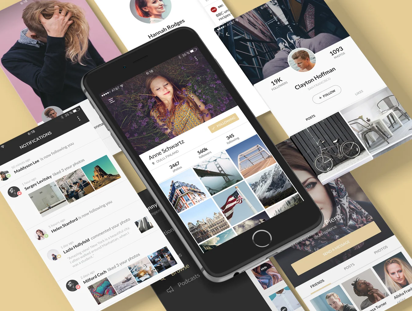 Boston Mobile UI Kit 3