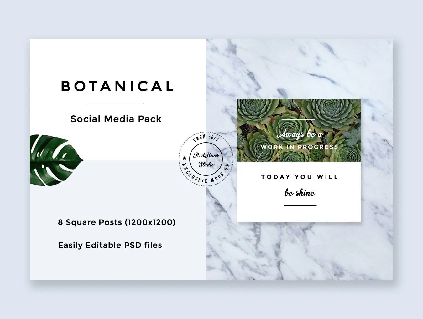 Botanical Social Media Pack 6