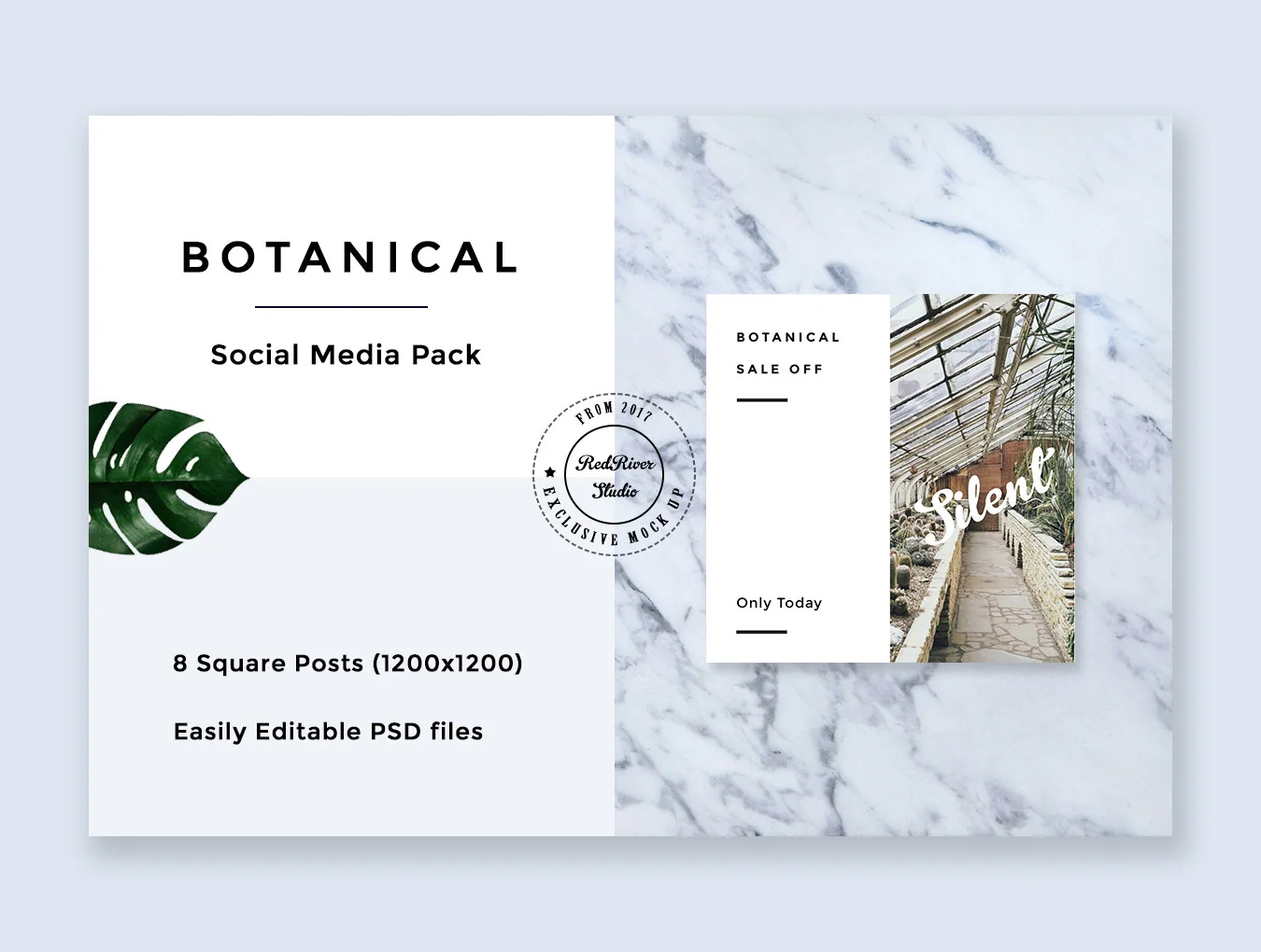 Botanical Social Media Pack 8