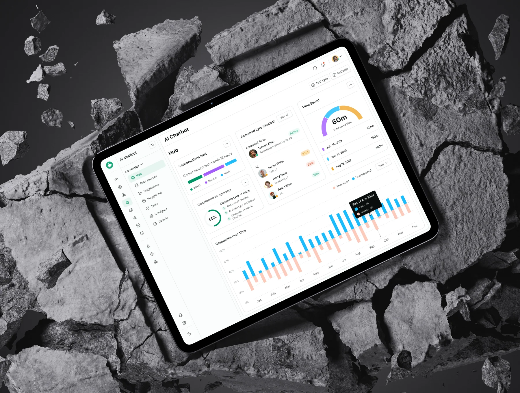 Botizo - AI Customer Support Web App UI KIT 8