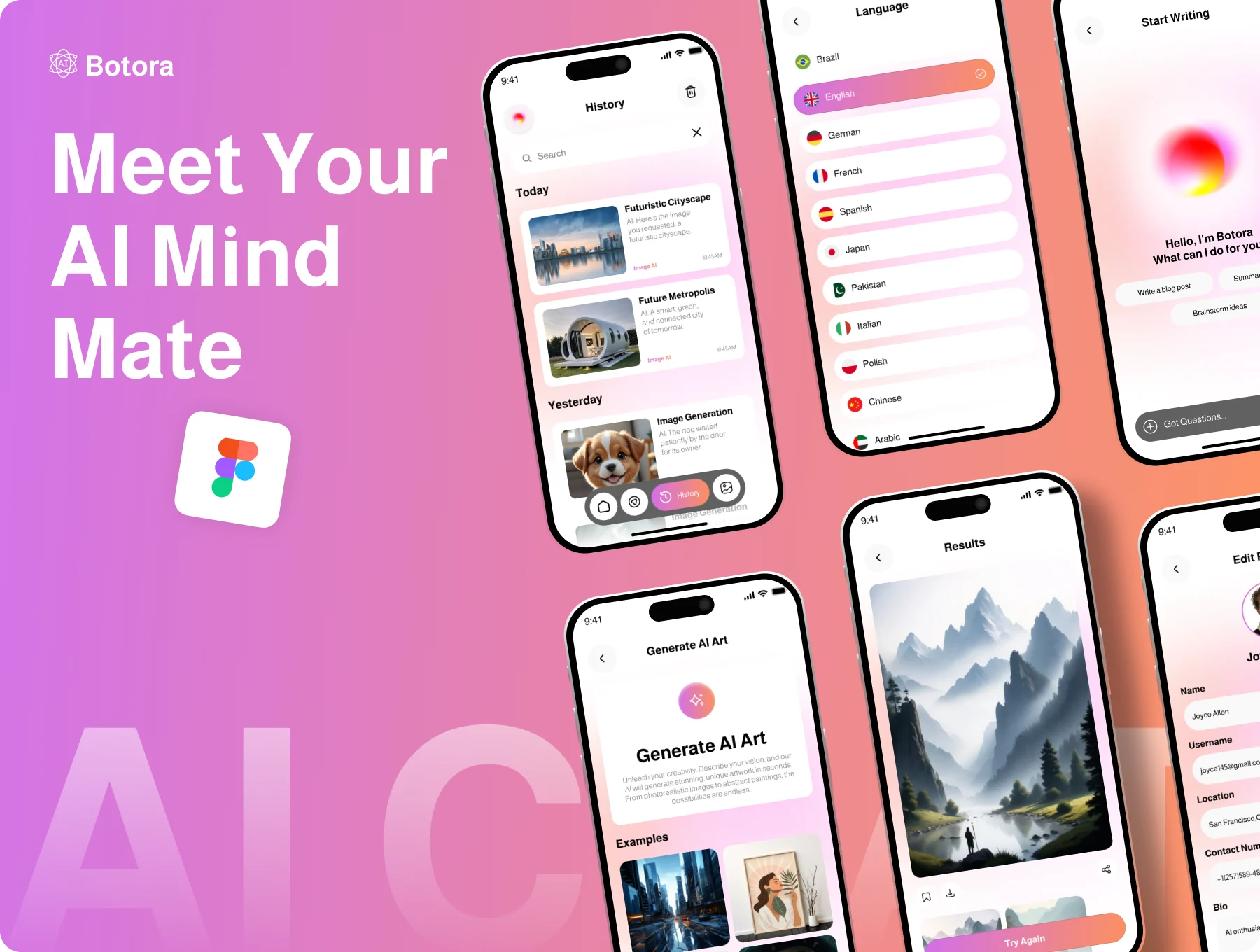 Botora – AI Chatbot App UI Kit 9