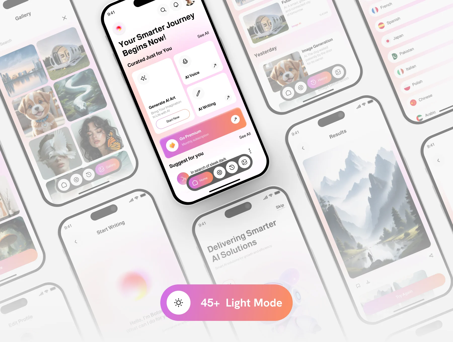 Botora – AI Chatbot App UI Kit 3