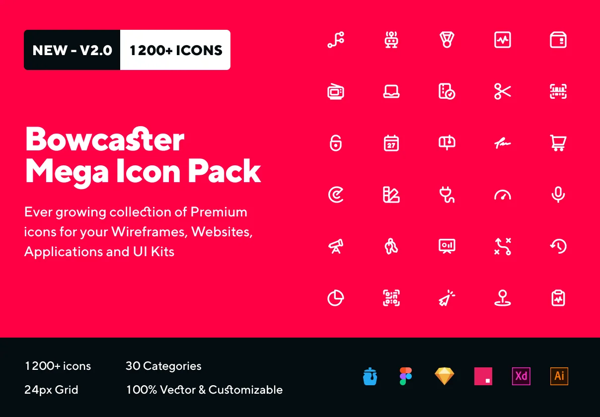 Bowcaster Mega Icon Pack