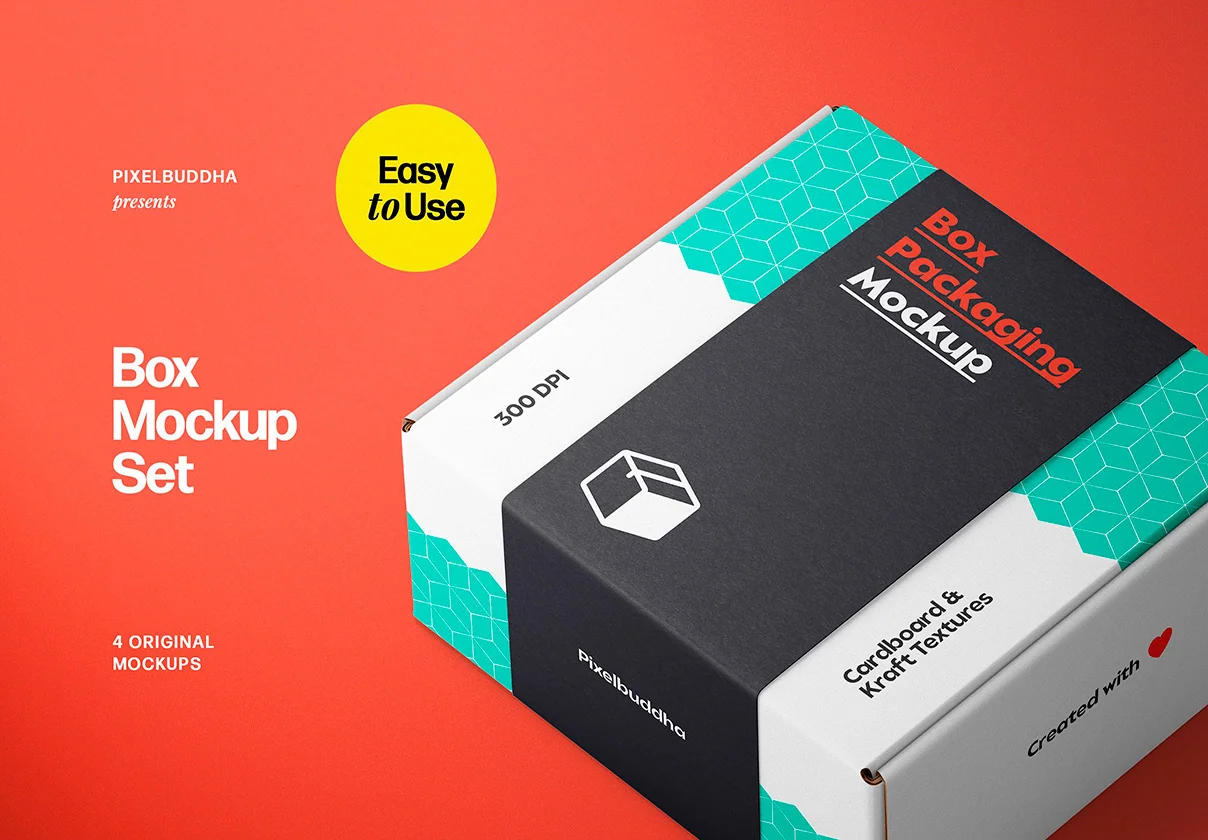 Box Mockup Set